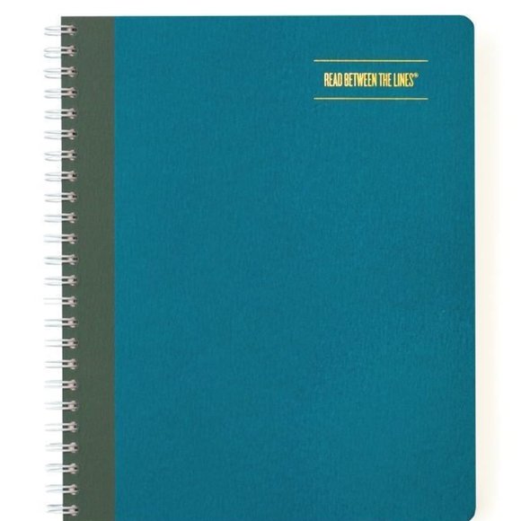 NOTEBOOK - BLUE GREEN - Picture 1 of 5